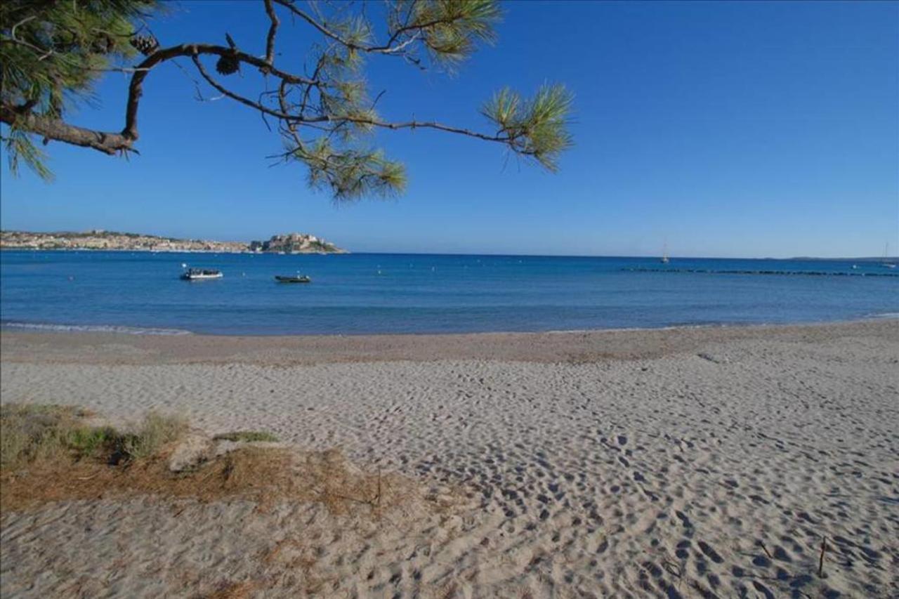 Mare location avec jardin vue mer et montagne plage et port à 2 pas Calvi  Exterior foto